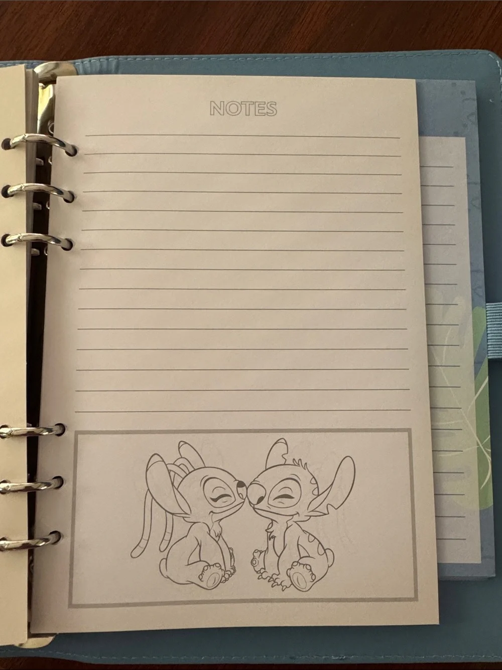 Disney planner featuring